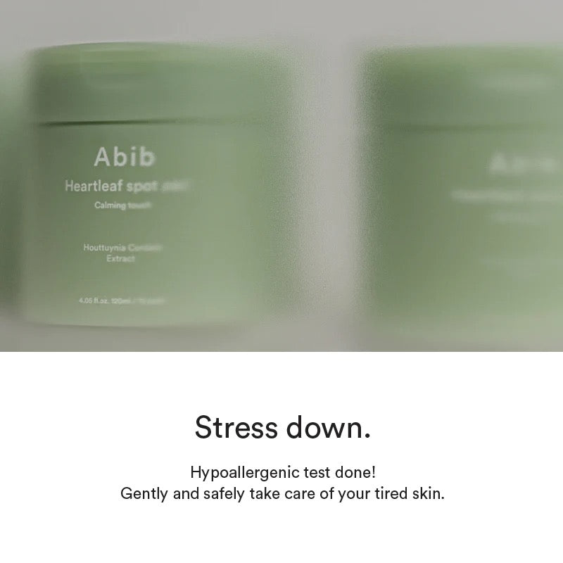Abib Heartleaf spot pad Calming touch - 150ml. 80 pads