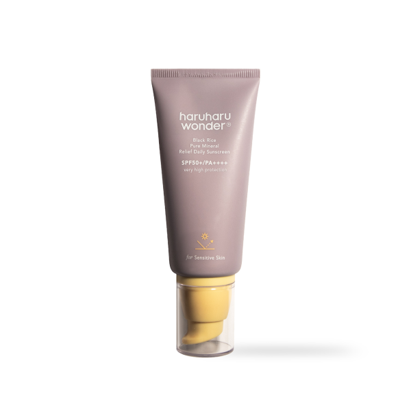Haruharu Wonder Black Rice Pure Mineral Relief Daily Sunscreen Unscented SPF50+ 50ml