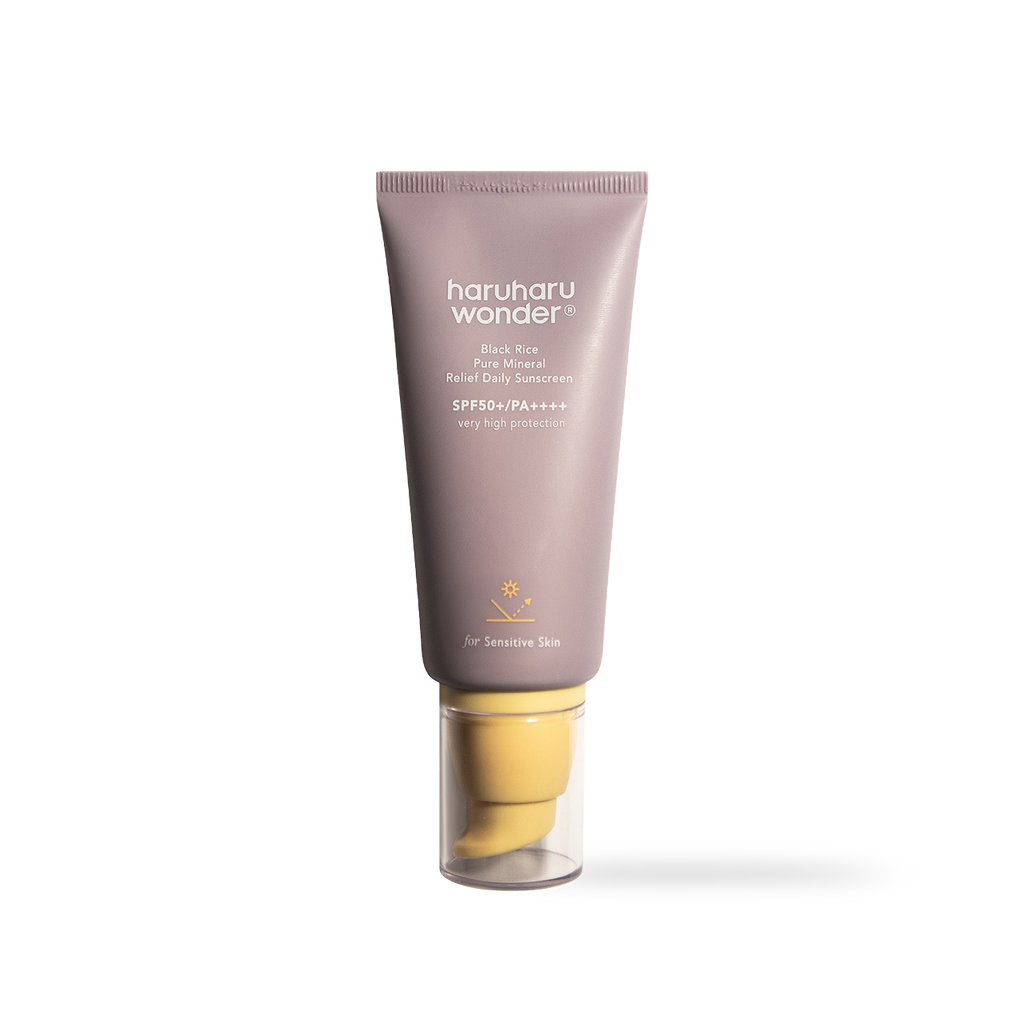 Haruharu Wonder Black Rice Pure Mineral Relief Daily Sunscreen Unscented SPF50+ 50ml