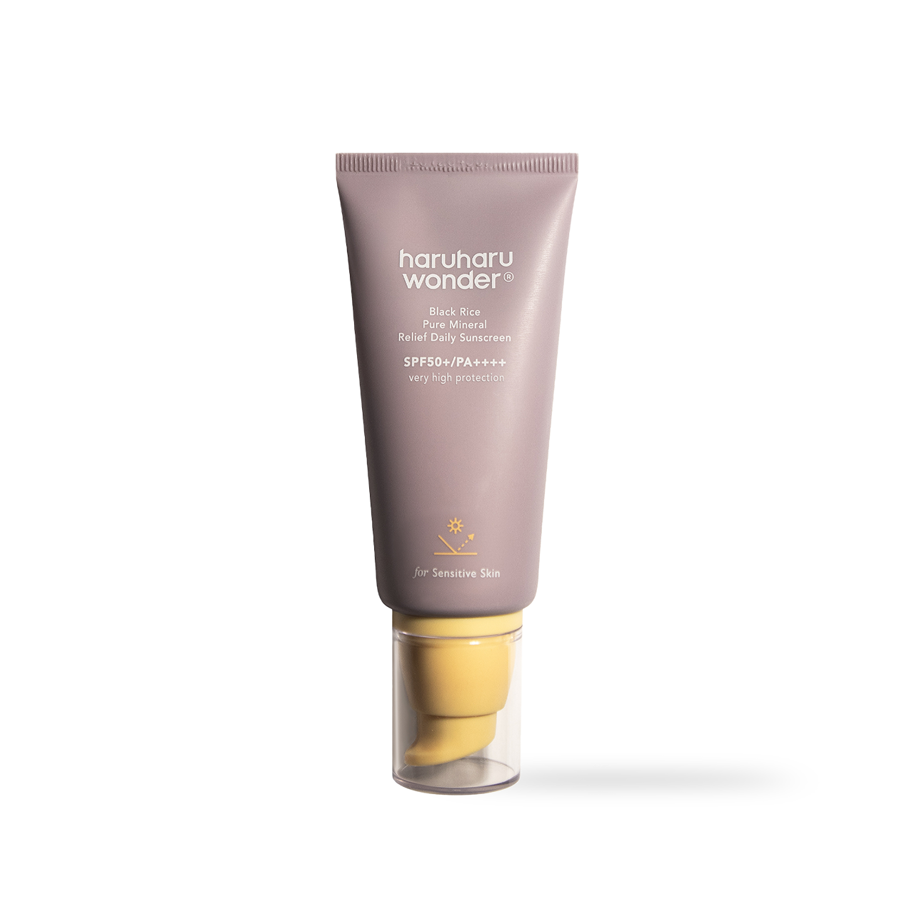 Haruharu Wonder Black Rice Pure Mineral Relief Daily Sunscreen Unscented SPF50+ 50ml