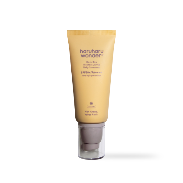Haruharu Wonder Black Rice Moisture Airyfit Daily Sunscreen Unscented SPF50+ 50ml