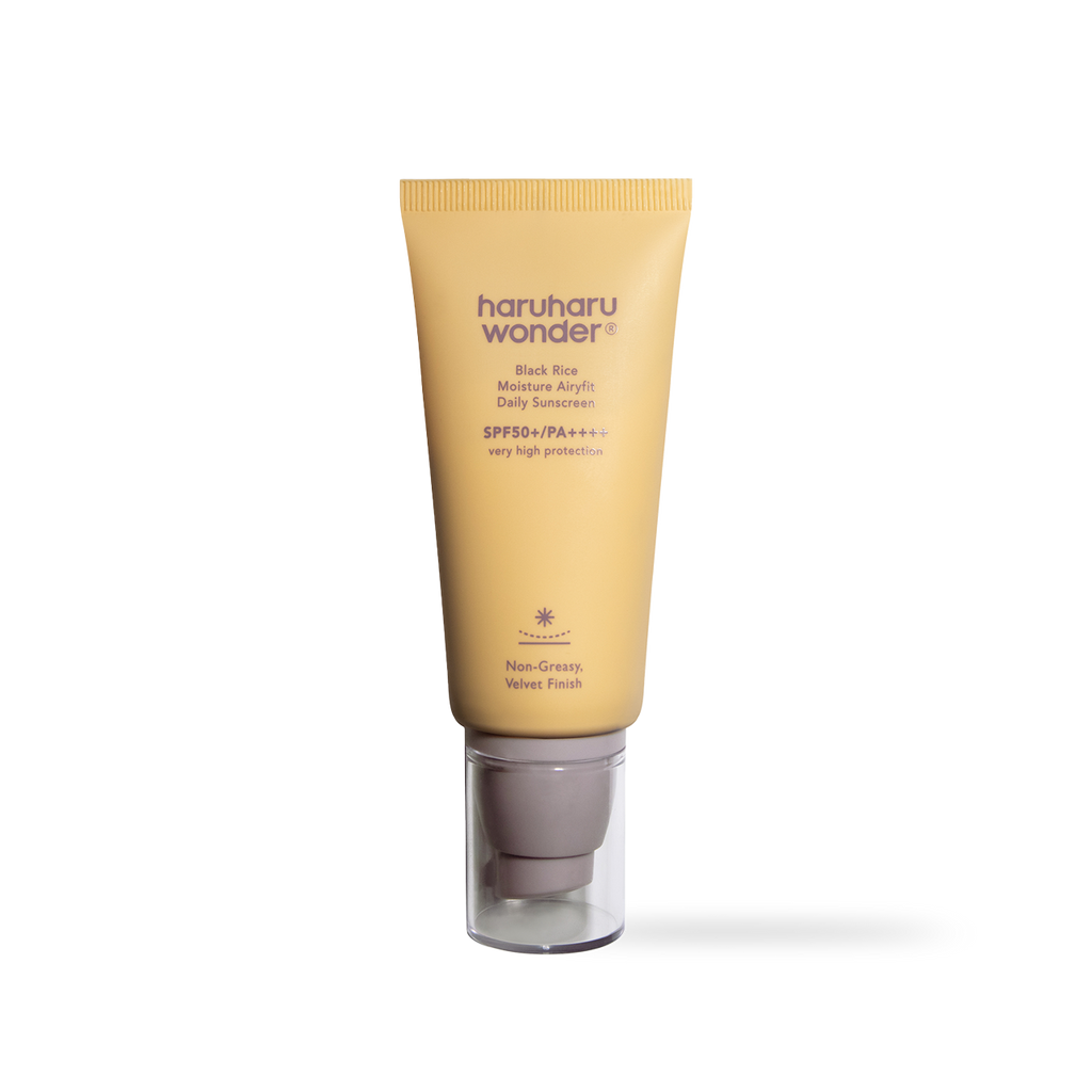 Haruharu Wonder Black Rice Moisture Airyfit Daily Sunscreen Unscented SPF50+ 50ml