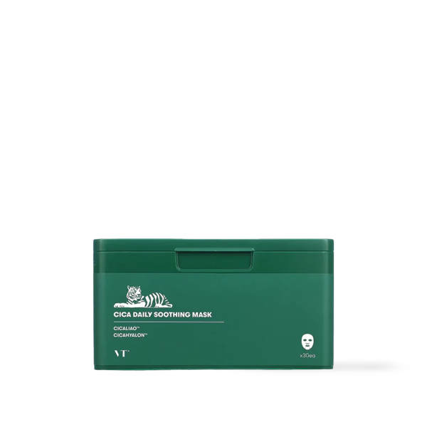 VT Cosmetics CICA Daily Soothing Mask 30pcs