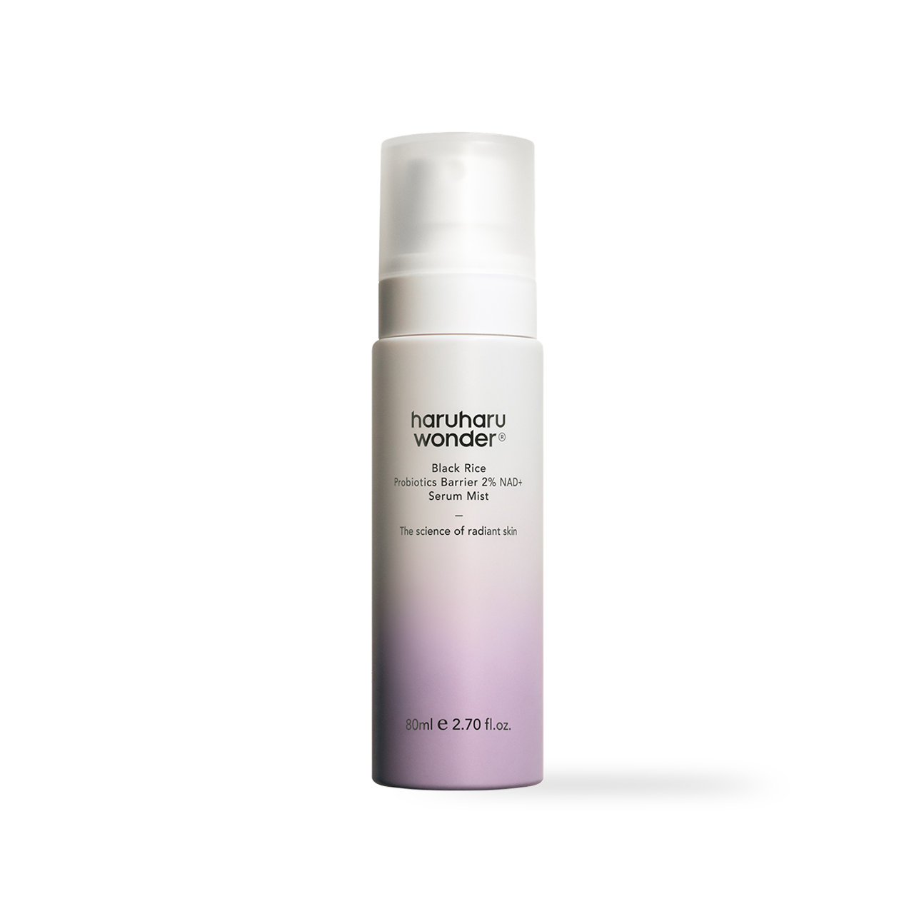 Haruharu Black Rice Probiotics Barrier 2% NAD + Serum Mist 80ml