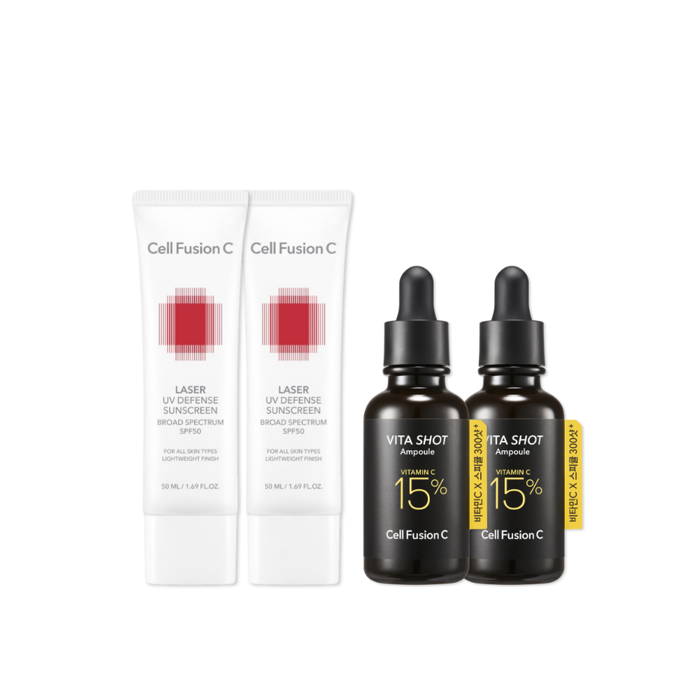 CellFusionC Daily Defence & Glow Set