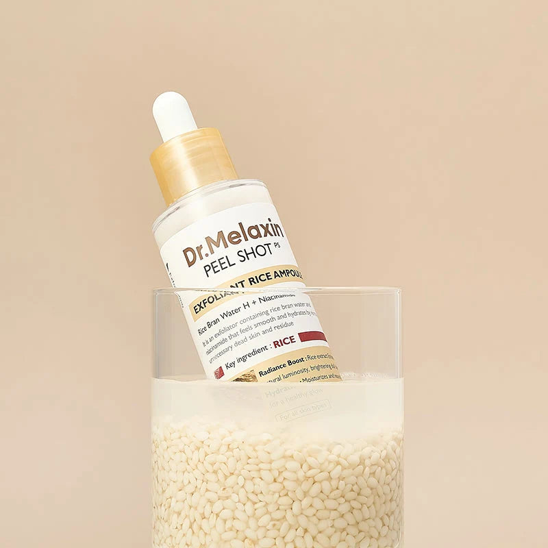 Dr. Melaxin Peel Shot Exfoliating White Rice Ampoule 80ml
