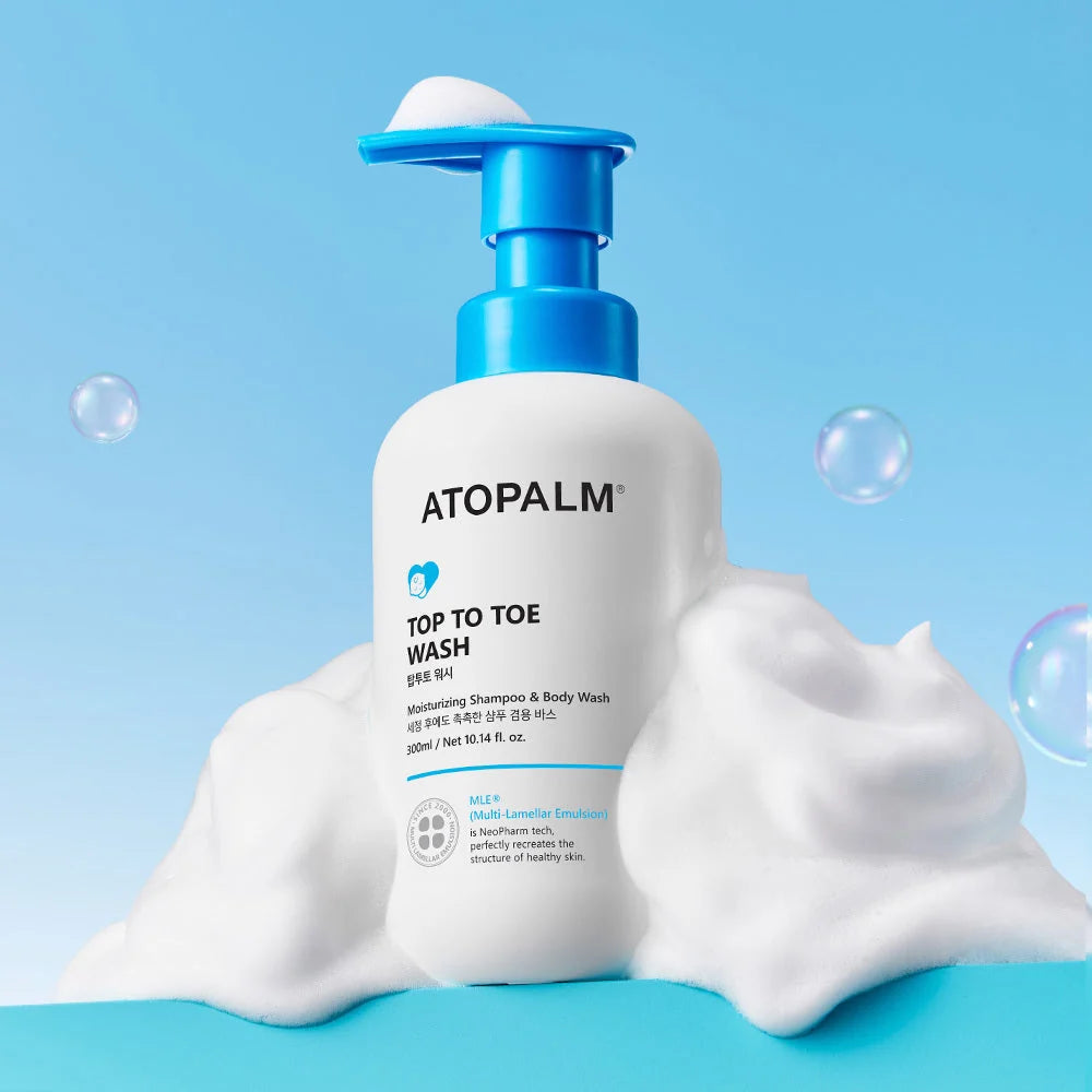 ATOPALM Top To Toe Wash 300ml