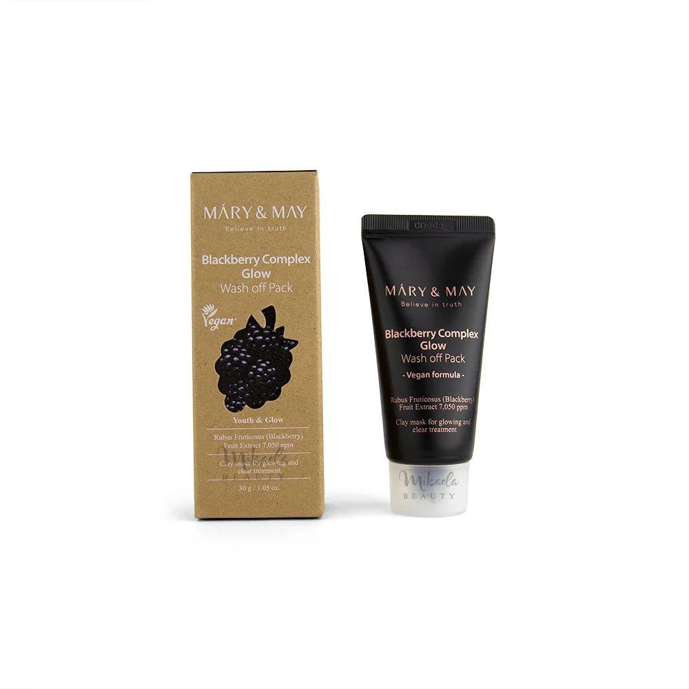 Mary&May Blackberry Complex Glow Wash-Off Pack 30g