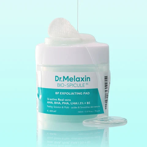 Dr.Melaxin BP Pore Exfoliating Par 165ml (70 pads)