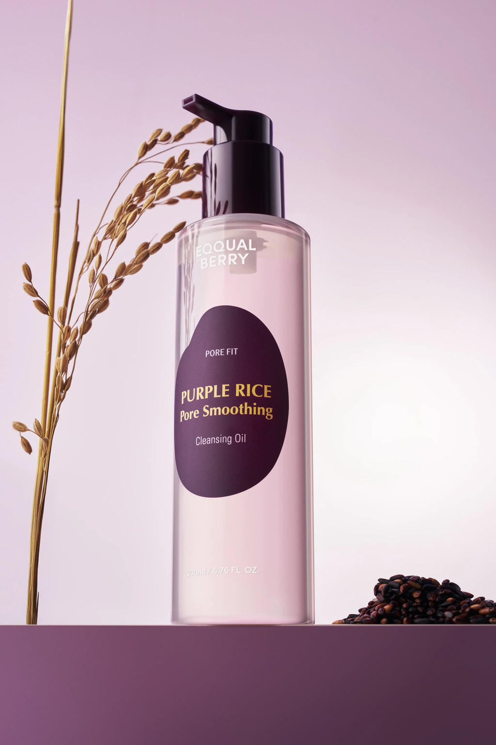 EQQUALBERRY Purple Rice Pore Smoothing Cleansing Oil 200ml