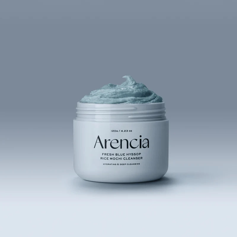 Arencia Blue Hyssop Rice Mochi Cleanser 120g