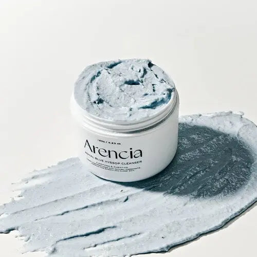 Arencia Blue Hyssop Rice Mochi Cleanser 120g