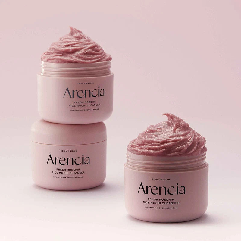 Arencia Fresh Rosehip Rice Mochi Cleanser 120g