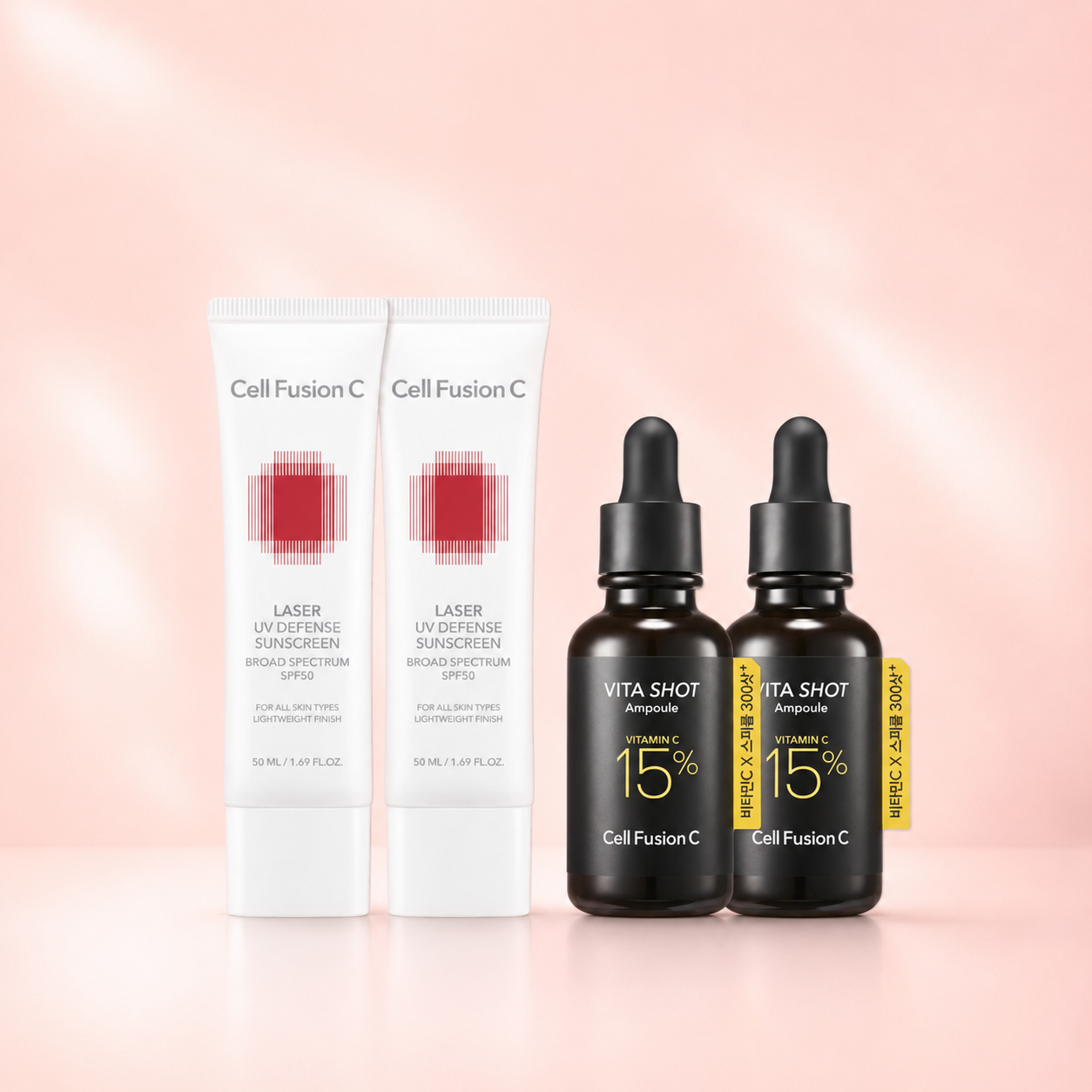 CellFusionC Daily Defence & Glow Set