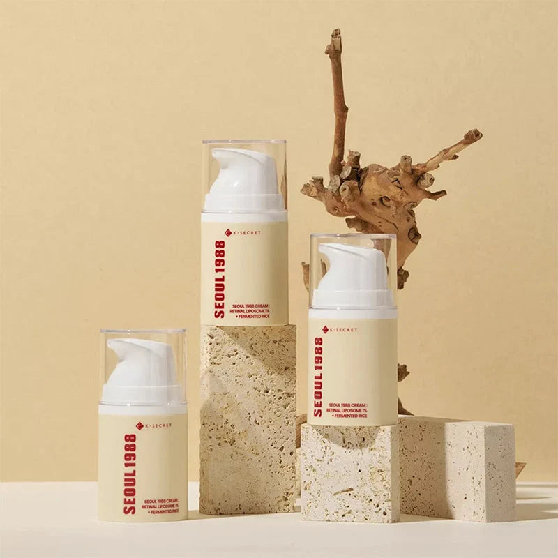 K‑SECRET SEOUL 1988 Cream: Retinal Liposome 1% + Fermented Rice 50ml