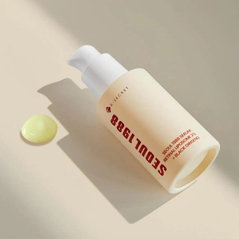 K-SECRET SEOUL 1988 Serum: Retinal Liposome 2% + Black Ginseng 30ml