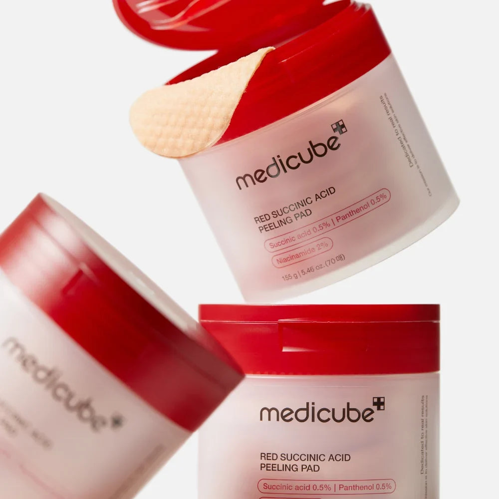 Medicube Red Succinic Peeling Pad (70 pads) 155g