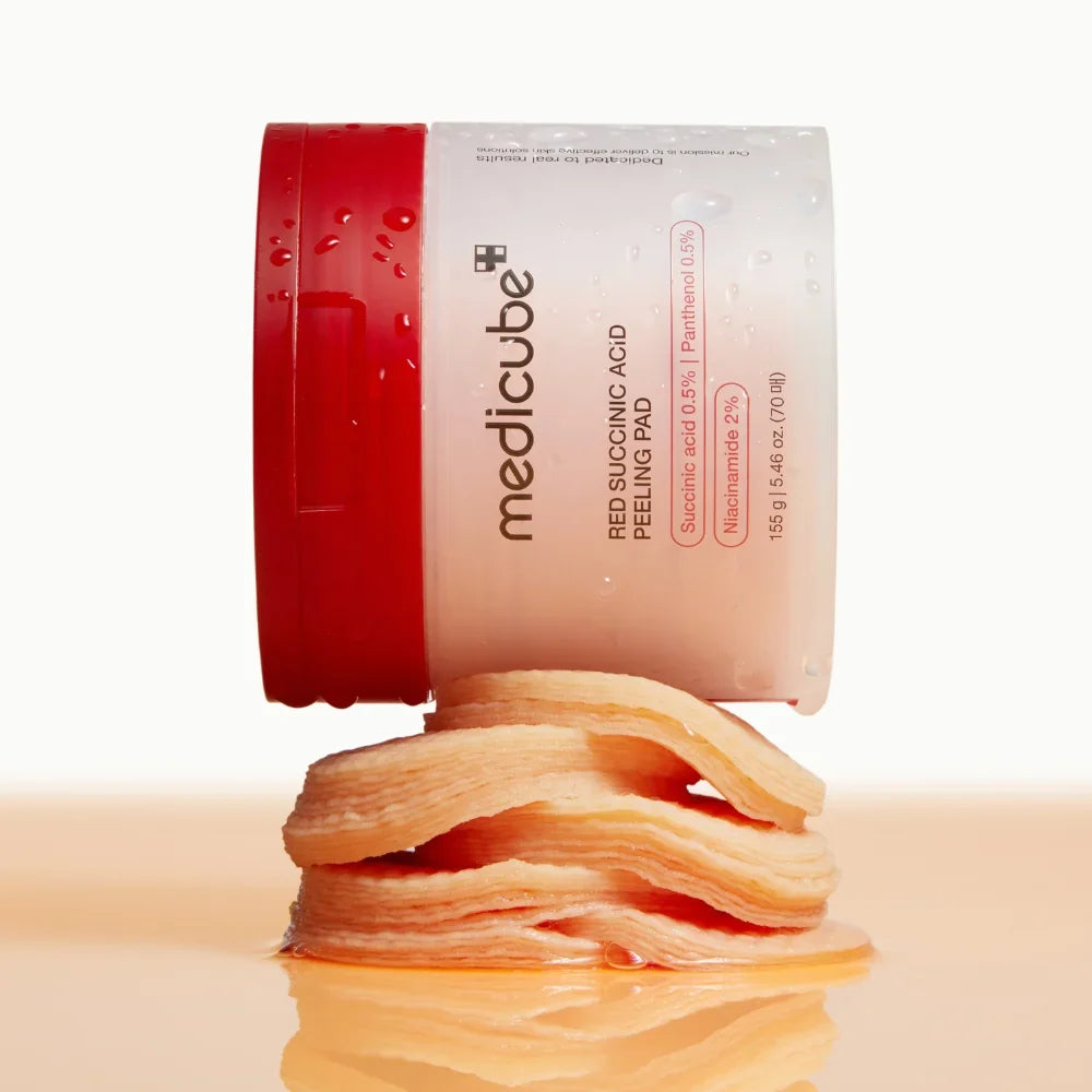 Medicube Red Succinic Peeling Pad (70 pads) 155g
