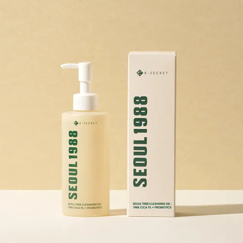 K-SECRET SEOUL 1988 Cleansing Oil: Pine Cica 1% + Probiotics 200ml