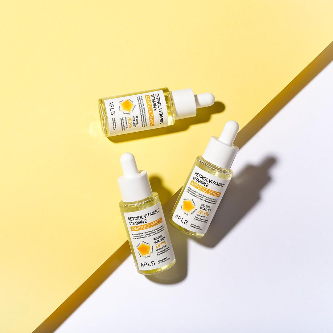APLB Retinol Vitamin C Vitamin E Ampoule Serum 40ml