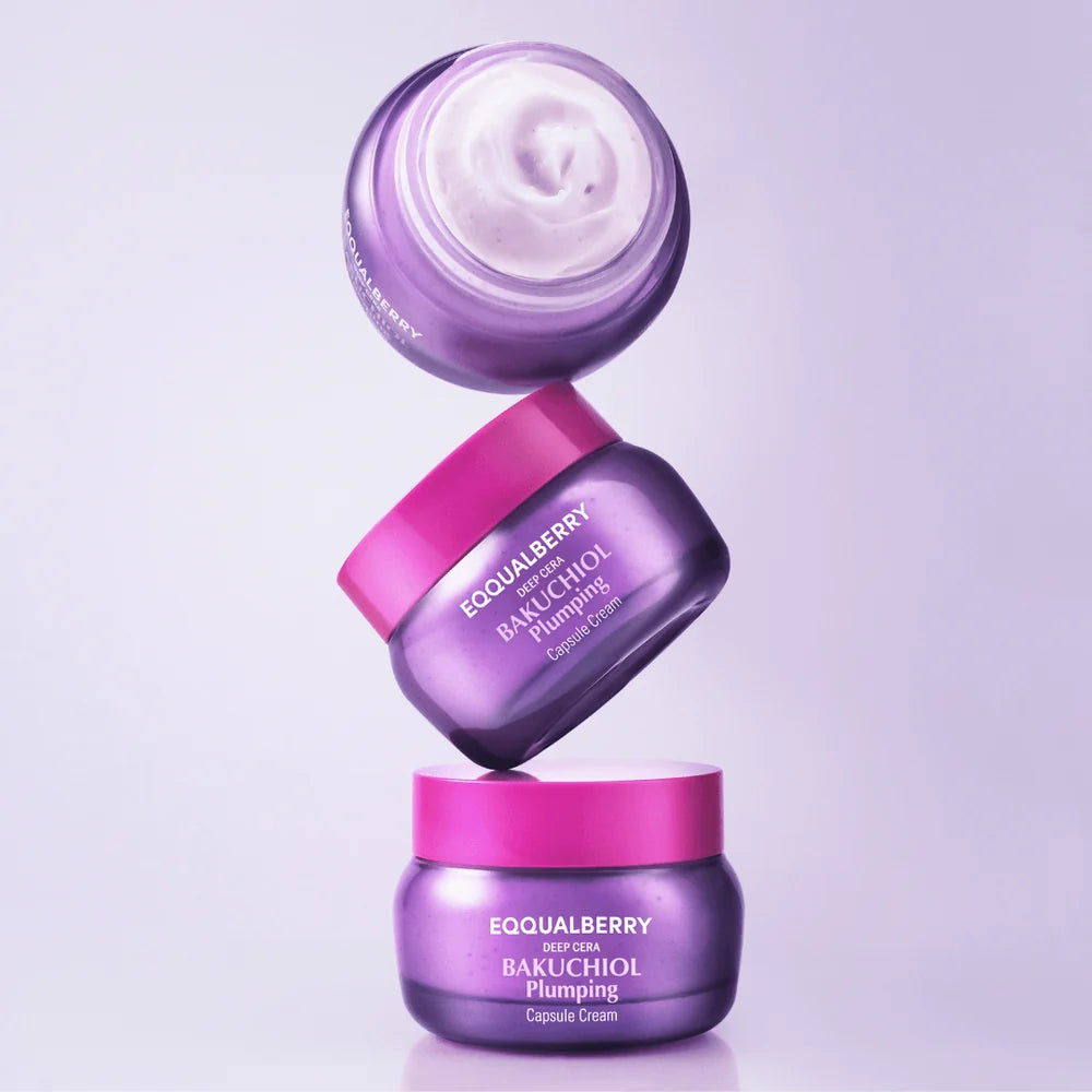 EQQUALBERRY Bakuchiol Plumping Capsule Cream 50ml