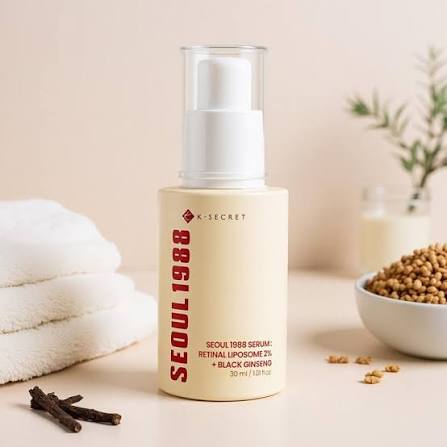 K-SECRET SEOUL 1988 Serum: Retinal Liposome 2% + Black Ginseng 30ml