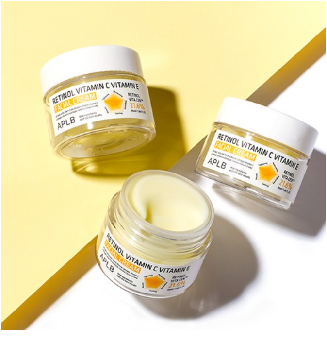 APLB Retinol Vitamin C Vitamin E Facial Cream 55ml