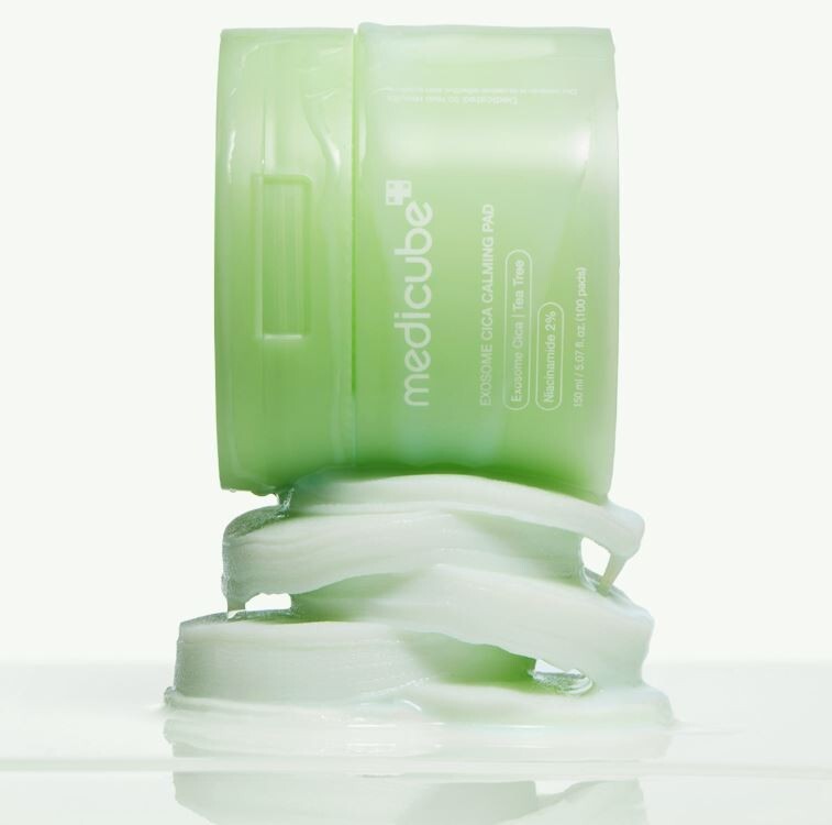 Medicube Exosome CICA Tea Tree Claming Toner Pads (100 pads)